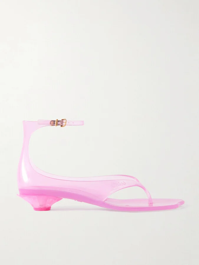 Chloé - Jelly Tpu Sandals - Pink