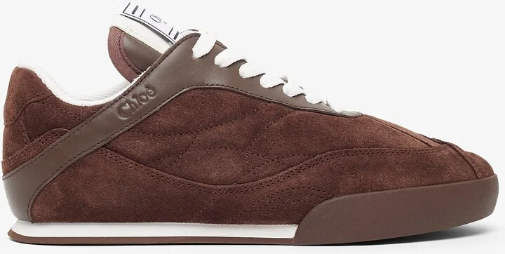 Chloe kick brown sneakers