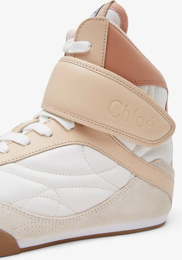 Chloé Kick high-top leather sneakers - Image 3