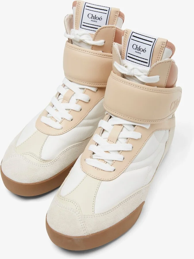 Chloé Kick high-top leather sneakers - Image 4