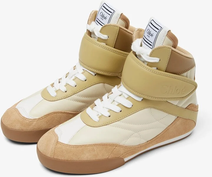 Chloé Kick high-top leather sneakers - Image 4