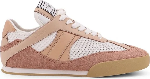 Chloé Kick Lace-Up Sneakers