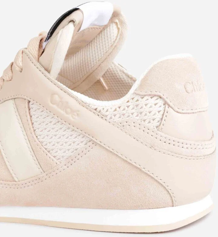 Chloé Kick Leather Sneakers - Image 4