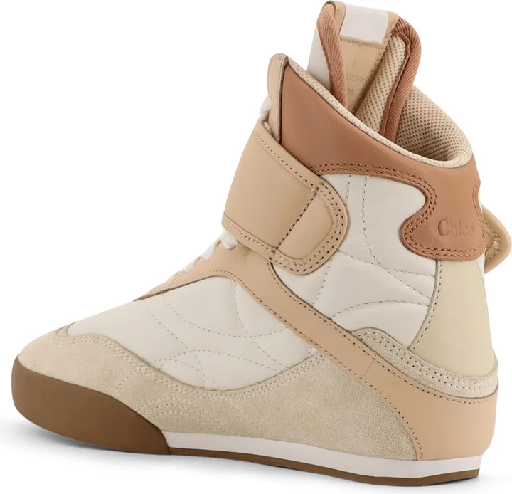Chloé Kick Leather Sneakers - Image 3