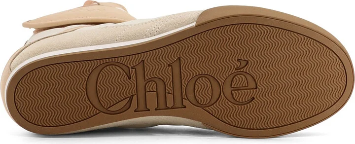 Chloé Kick Leather Sneakers - Image 4