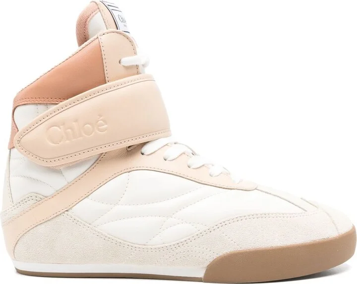 Chloè Kick Leather Sneakers