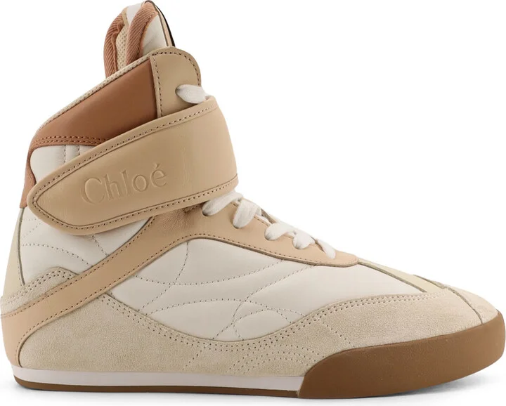 Chloé Kick Leather Sneakers