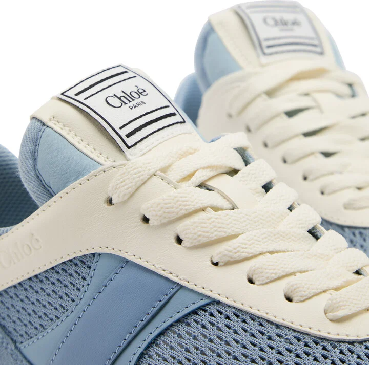 Chloe Kick Panelled Mesh Sneakers - Image 4