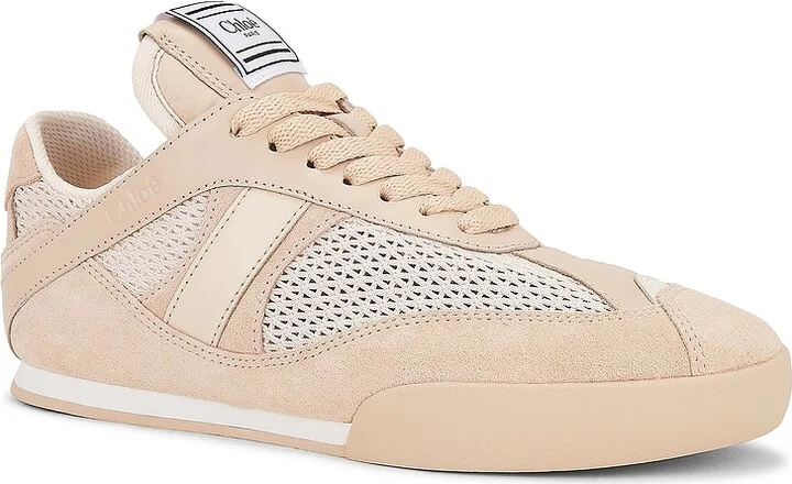 Chloe Kick Sneaker in Blush - Image 2