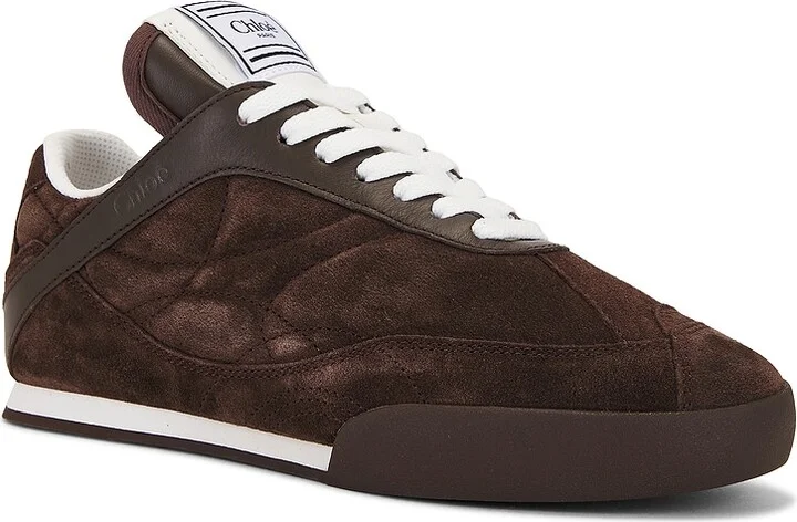 Chloe Kick Sneaker in Chocolate - Image 2