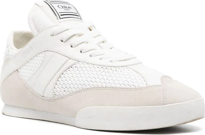 Chloé Kick Sneakers In Mesh And Suede Leather Shoes - Image 2