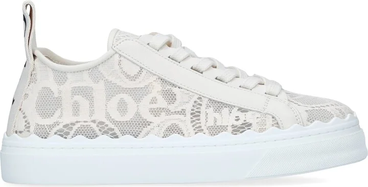 Chloé Lace Lauren Sneakers - Image 3