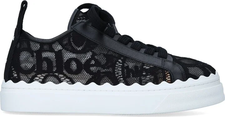 Chloé Lace Lauren Sneakers - Image 3