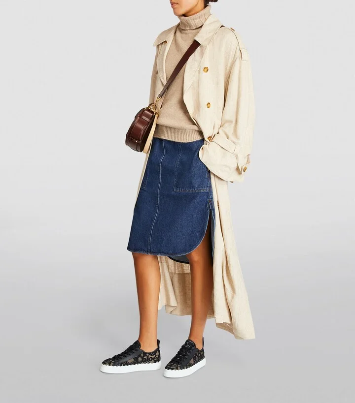 Chloé Lace Lauren Sneakers - Image 4