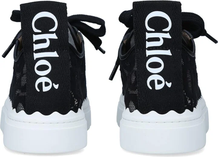 Chloé Lace Lauren Sneakers - Image 5