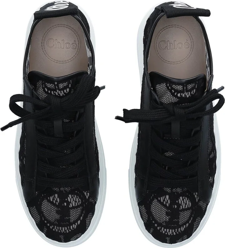 Chloé Lace Lauren Sneakers - Image 6