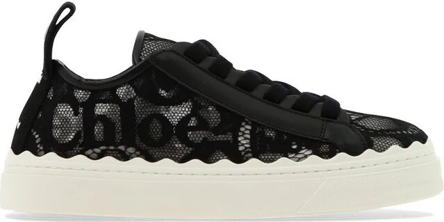Chloé Lauren Lace-Up Sneakers