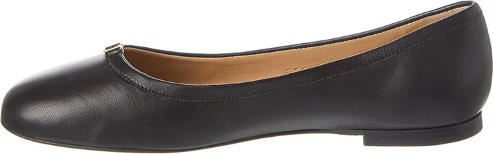 Chloé Lauren Leather Ballerina Flat - Image 2