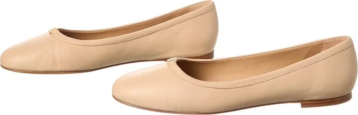 Chloé Lauren Leather Ballerina Flat (Authentic Pre-Loved) - Image 2