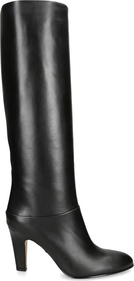 Chloé Leather Eve Knee-High Boots 85