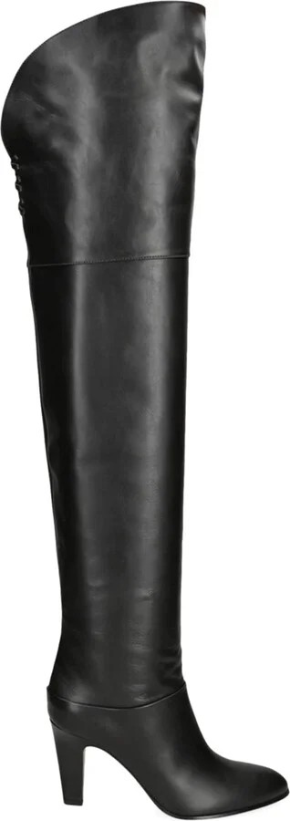 Chloé Leather Eve Over-The-Knee Boots 85