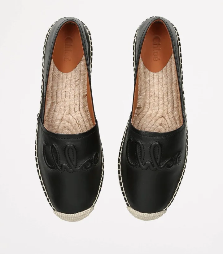 Chloé Leather Isla Espadrilles - Image 4