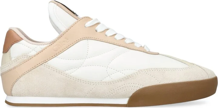 Chloé Leather Kick Low-Top Sneakers