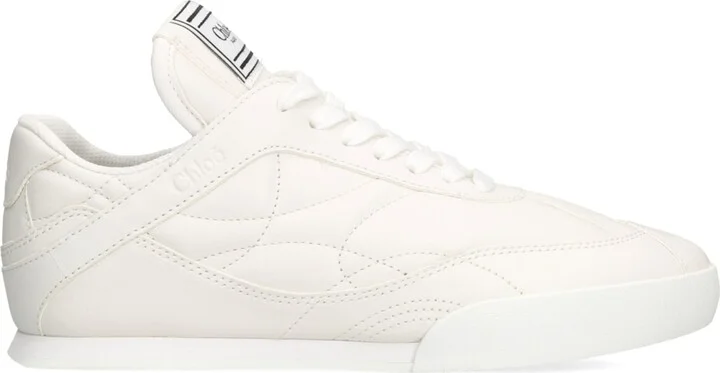 Chloé Leather Kick Low-Top Sneakers