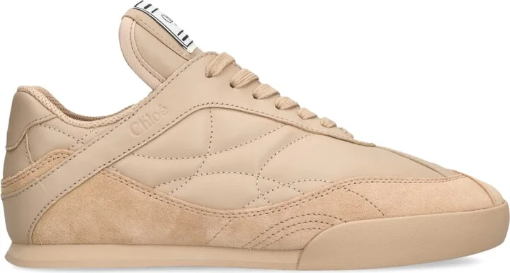 Chloé Leather Kick Low-Top Sneakers