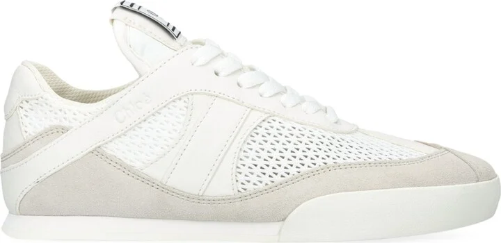Chloé Leather Kick Sneakers