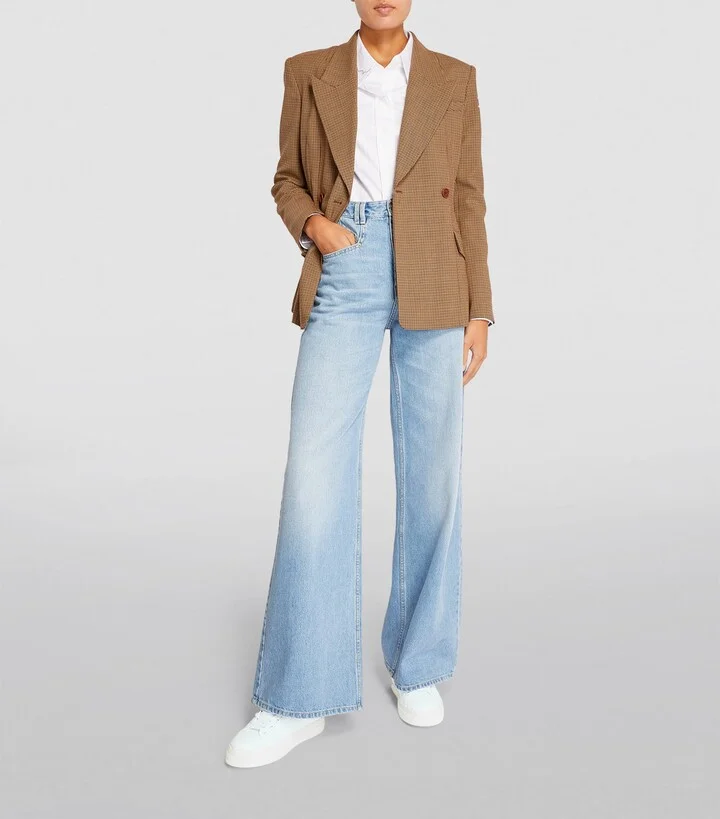 Chloé Leather Lauren Sneakers - Image 4