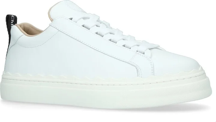 Chloé Leather Lauren Sneakers