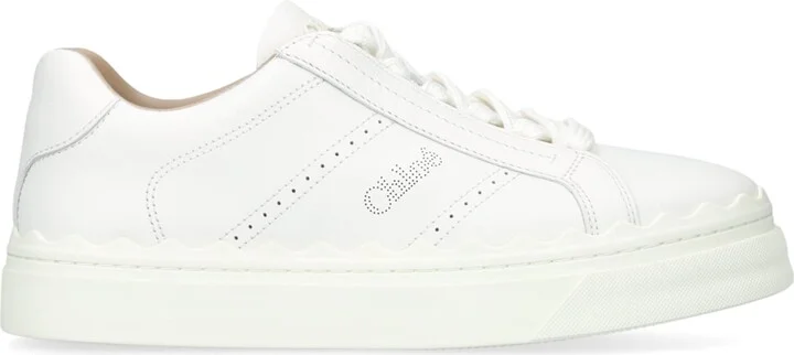 Chloé Leather Lauren Sneakers