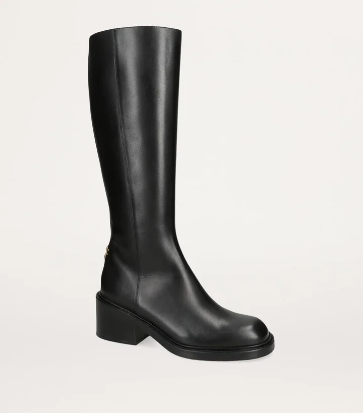 Chloé Leather Marcie Knee-High Boots 40 - Image 3