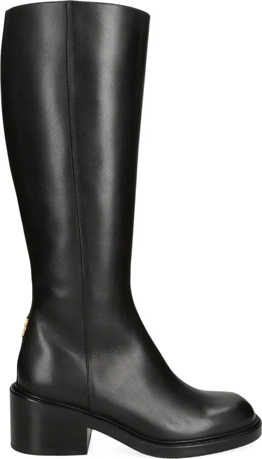 Chloé Leather Marcie Knee-High Boots 40