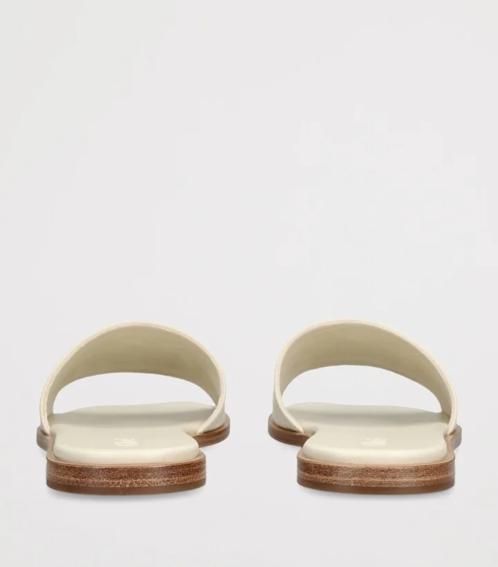 Chloé Leather Soleil Slides - Image 2