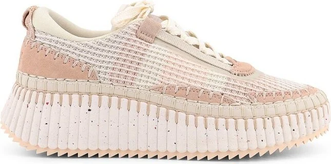 Chloé Lower-Impact Mesh Nama Sneakers