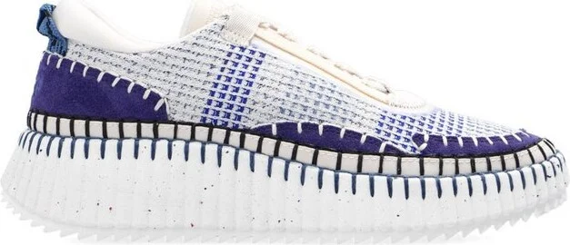 Chloé Lower-Impact Mesh Nama Sneakers