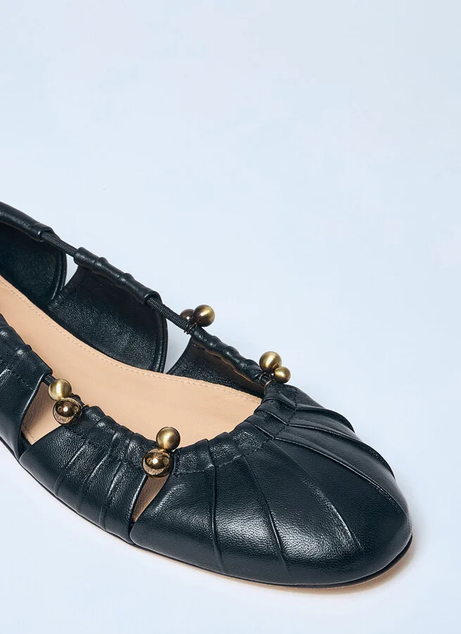 Chloé Luna Ballerina Flats - Woman Flats Black Eu - 38 - Image 3