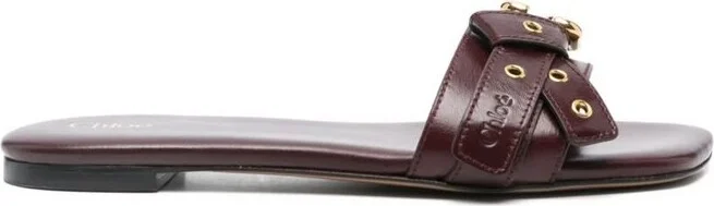 Chloé Mae Knot-Detailed Slides