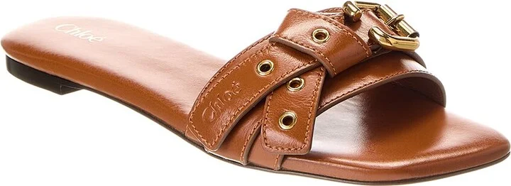 Chloé Mae Leather Slide