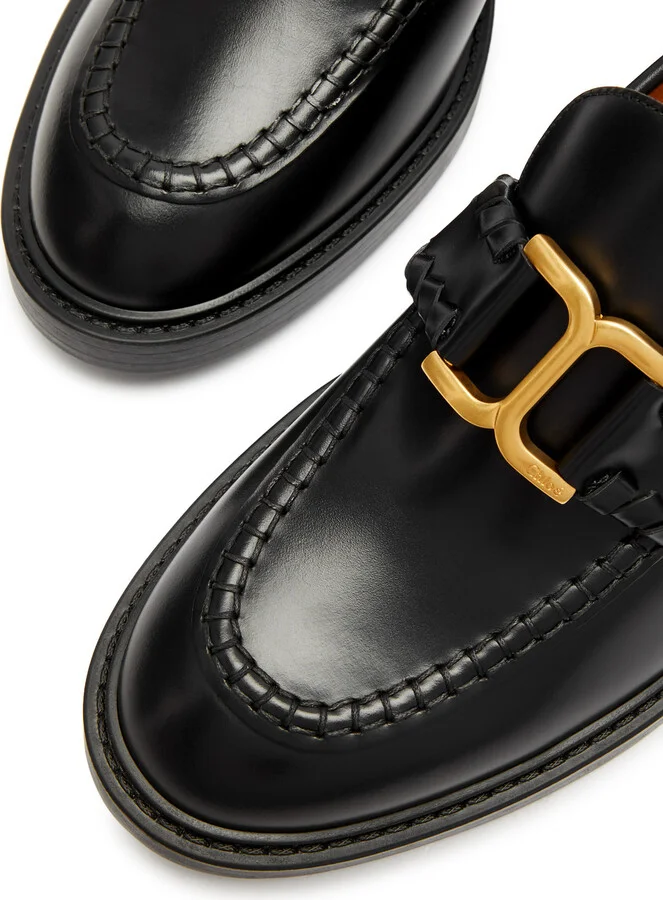 Chloe Marcie 65 Leather Loafers - Image 3