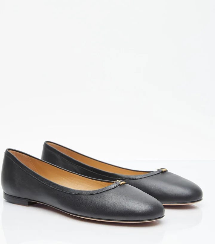 Chloé Marcie Ballerina Flats - Woman Flats Black Eu - 37 - Image 3