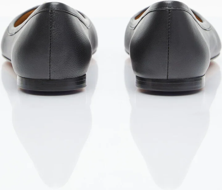 Chloé Marcie Ballerina Flats - Woman Flats Black Eu - 37 - Image 5