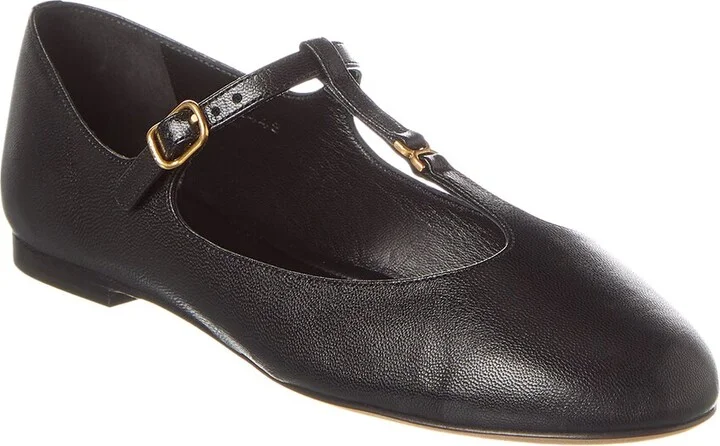 Chloé Marcie Leather Ballerina Flat
