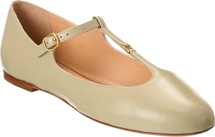 Chloé Marcie Leather Ballerina Flat