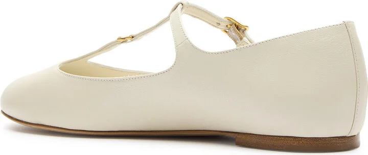 Chloe Marcie Leather Ballet Flats - Image 7