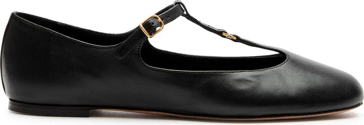 Chloe Marcie Leather Ballet Flats