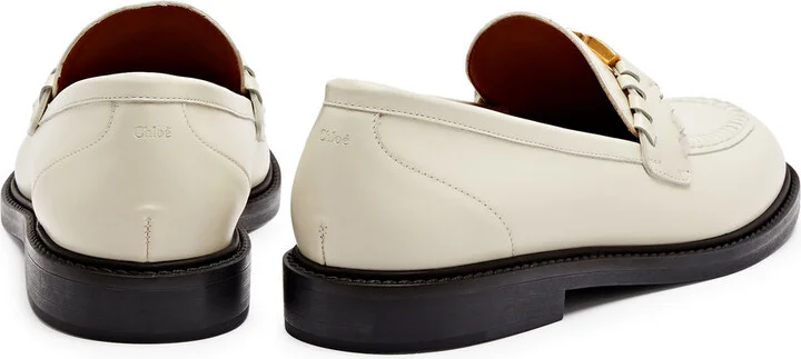 Chloe Marcie Leather Loafers - Image 3