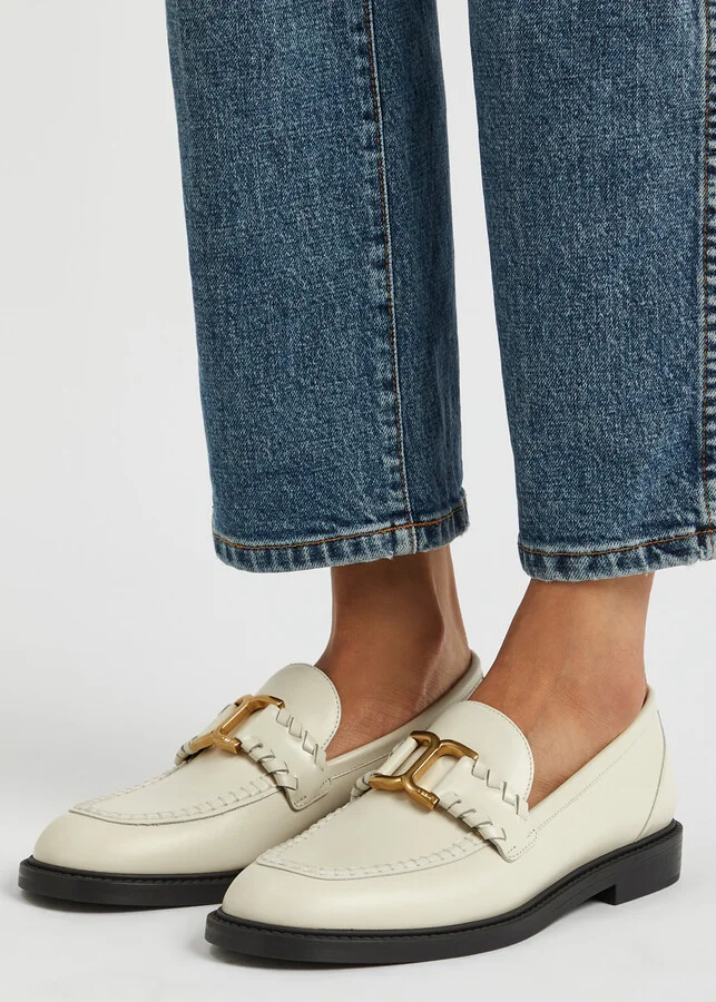 Chloe Marcie Leather Loafers - Image 5